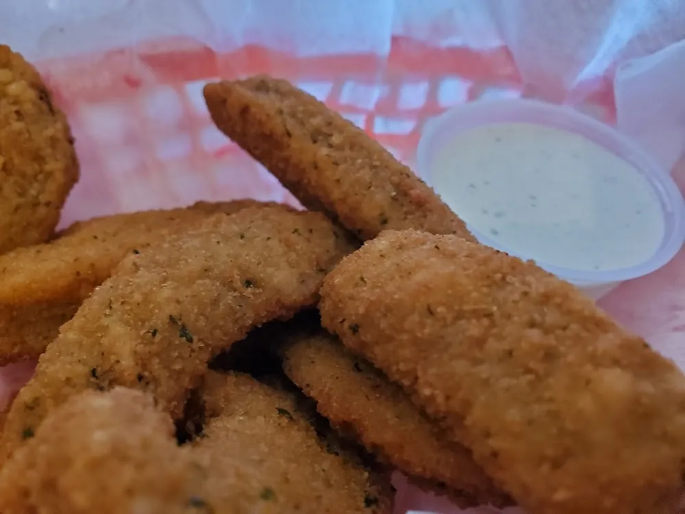 Spicy Deep Fried Pickles